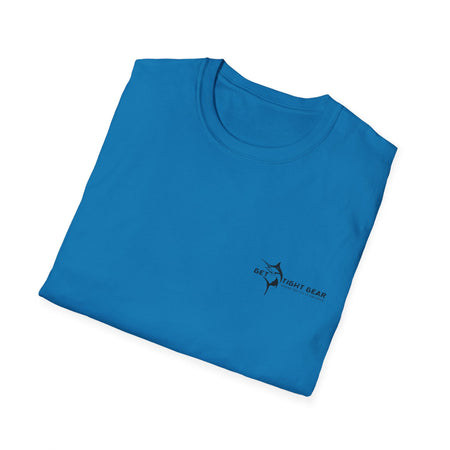 Patriotic Fish Graphic Unisex T-Shirt, July 4th Tee, American Pride Shirt, Casual Summer Top, Gift for Fishermen - Get Tight Gear