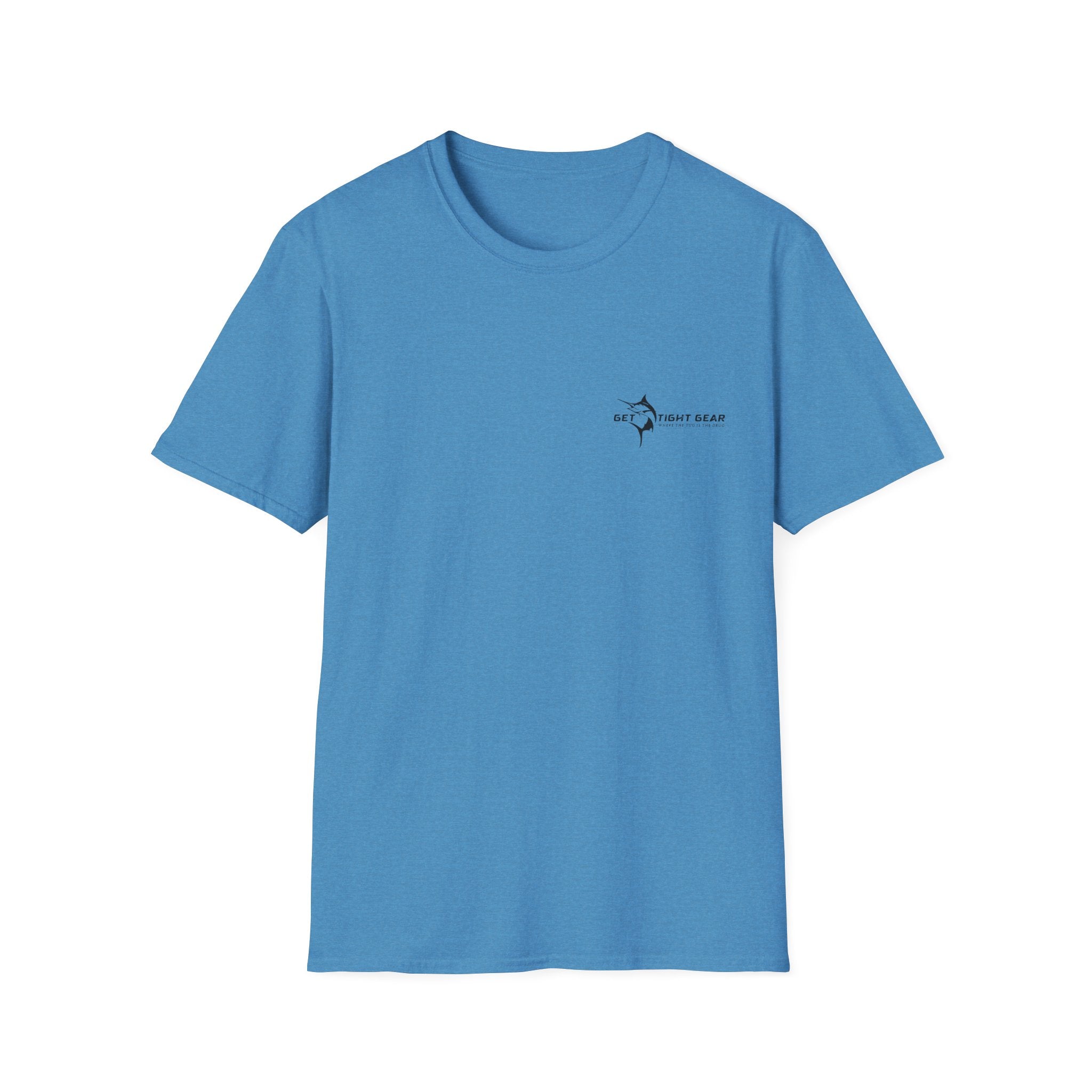 Patriotic Fish Graphic Unisex T-Shirt, July 4th Tee, American Pride Shirt, Casual Summer Top, Gift for Fishermen - Get Tight Gear