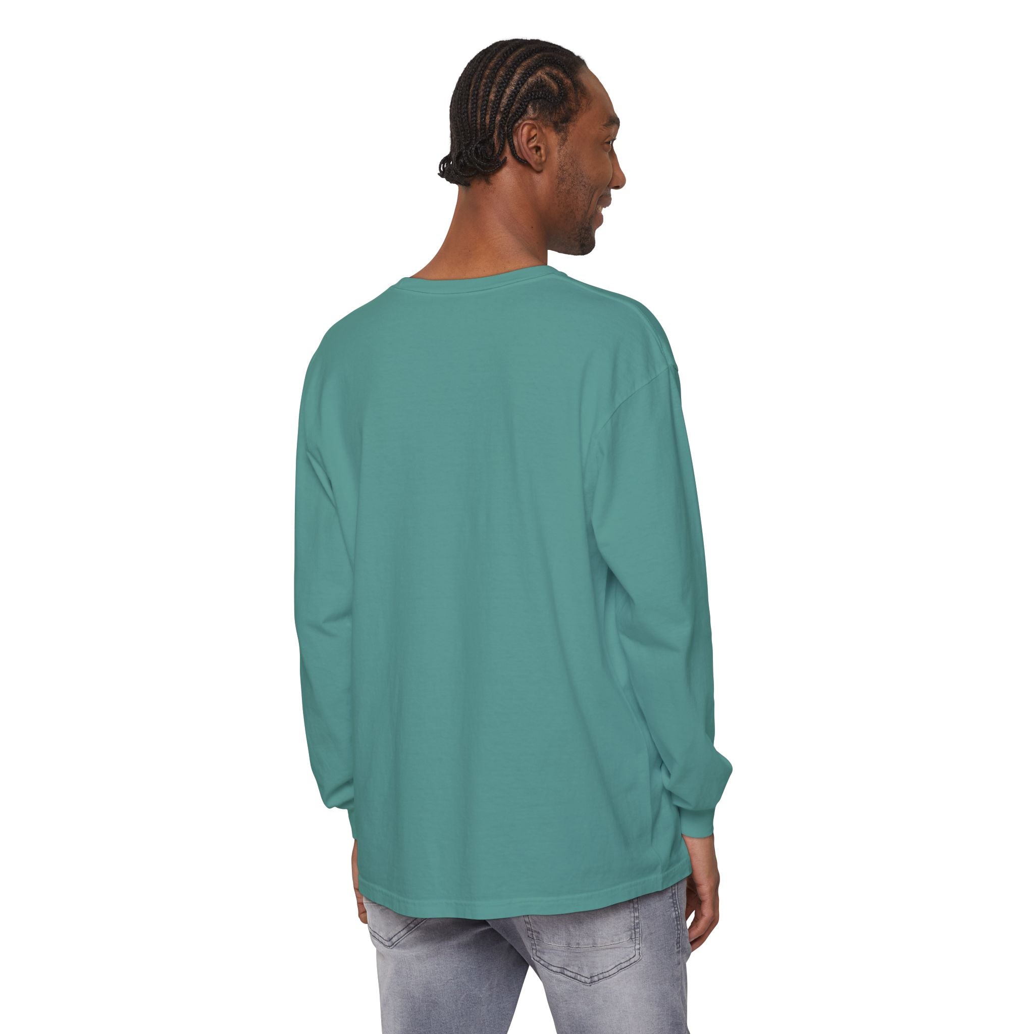Patriotic Fishing Long Sleeve T-Shirt - Vintage American Flag Design - Get Tight Gear