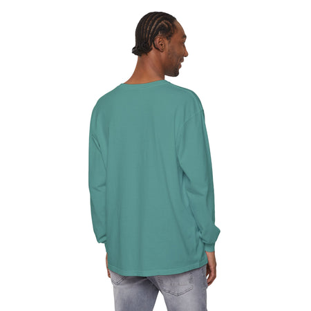 Patriotic Fishing Long Sleeve T-Shirt - Vintage American Flag Design - Get Tight Gear