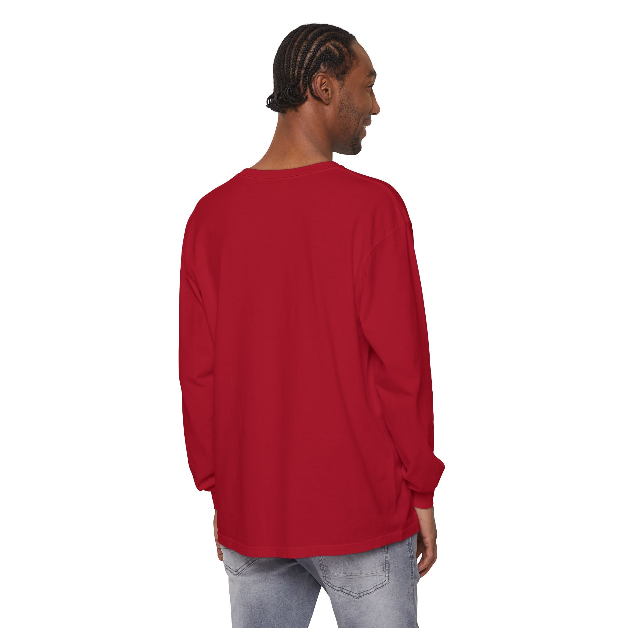 Patriotic Fishing Long Sleeve T-Shirt - Vintage American Flag Design - Get Tight Gear
