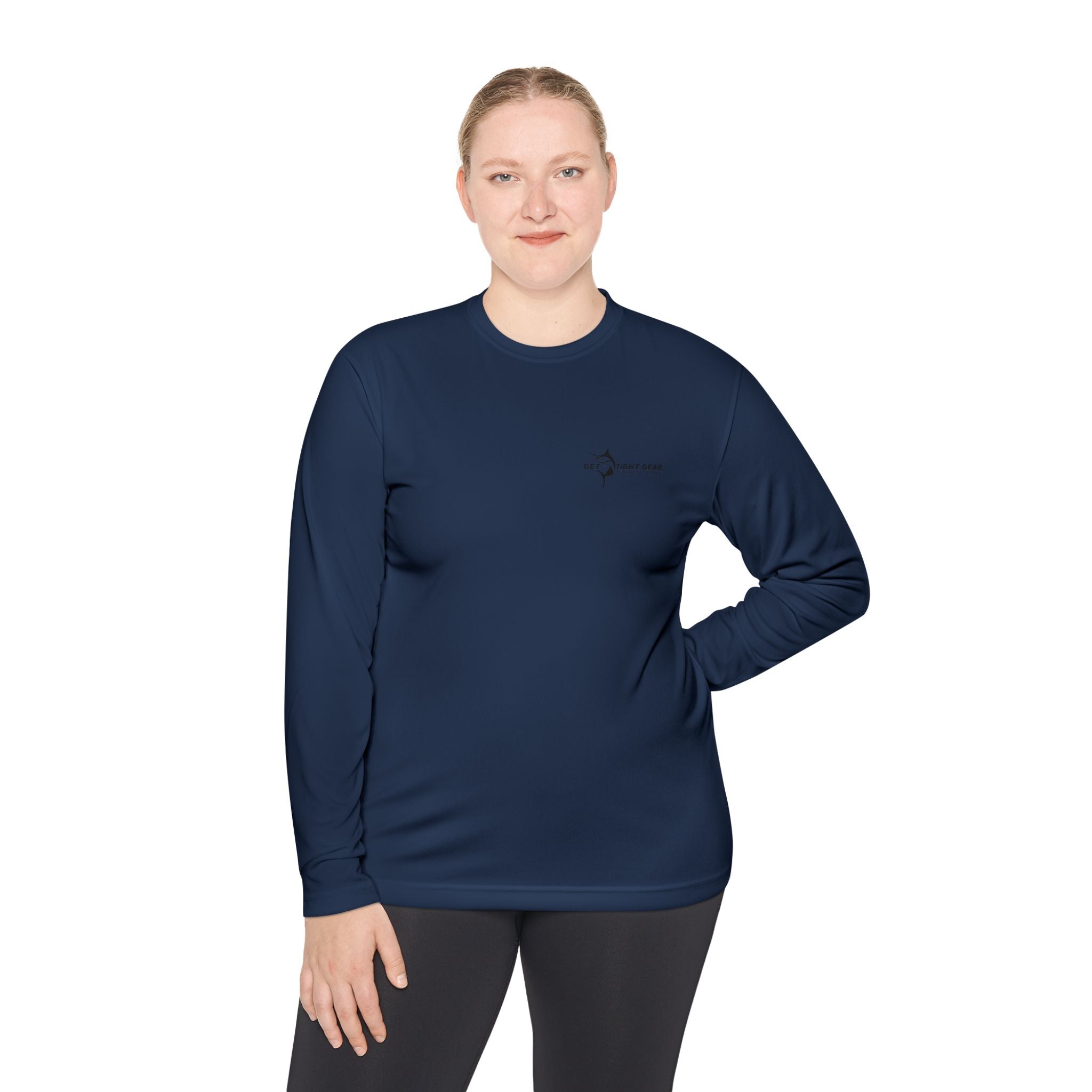 Patriotic Fishing Long Sleeve Tee - Unisex Tee for Outdoor Adventures, Fishing Gear, Vacation Wear, Independence Day Gift, Casual Comfort - Get Tight Gear