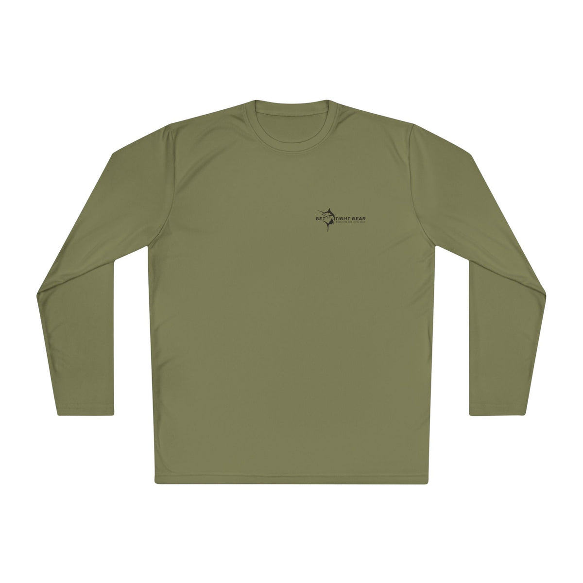 Patriotic Fishing Long Sleeve Tee - Unisex Tee for Outdoor Adventures, Fishing Gear, Vacation Wear, Independence Day Gift, Casual Comfort - Get Tight Gear
