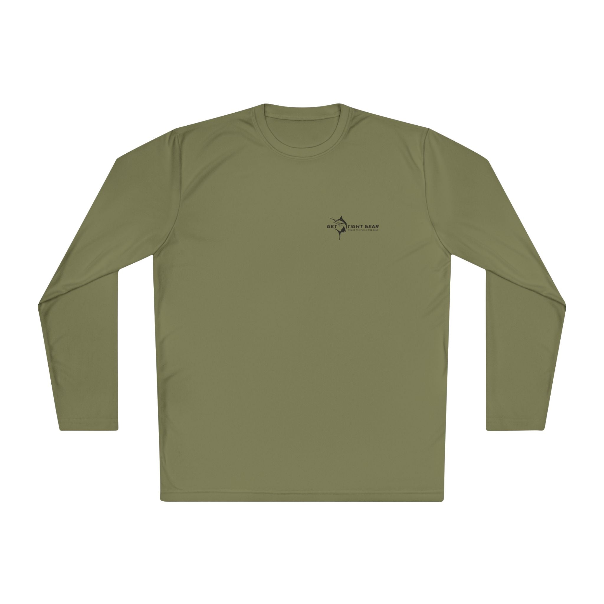 Patriotic Fishing Long Sleeve Tee - Unisex Tee for Outdoor Adventures, Fishing Gear, Vacation Wear, Independence Day Gift, Casual Comfort - Get Tight Gear
