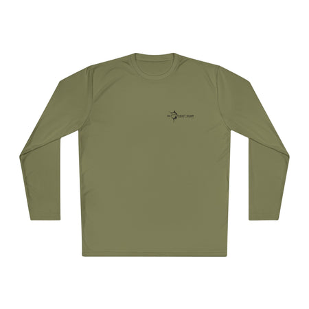 Patriotic Fishing Long Sleeve Tee - Unisex Tee for Outdoor Adventures, Fishing Gear, Vacation Wear, Independence Day Gift, Casual Comfort - Get Tight Gear