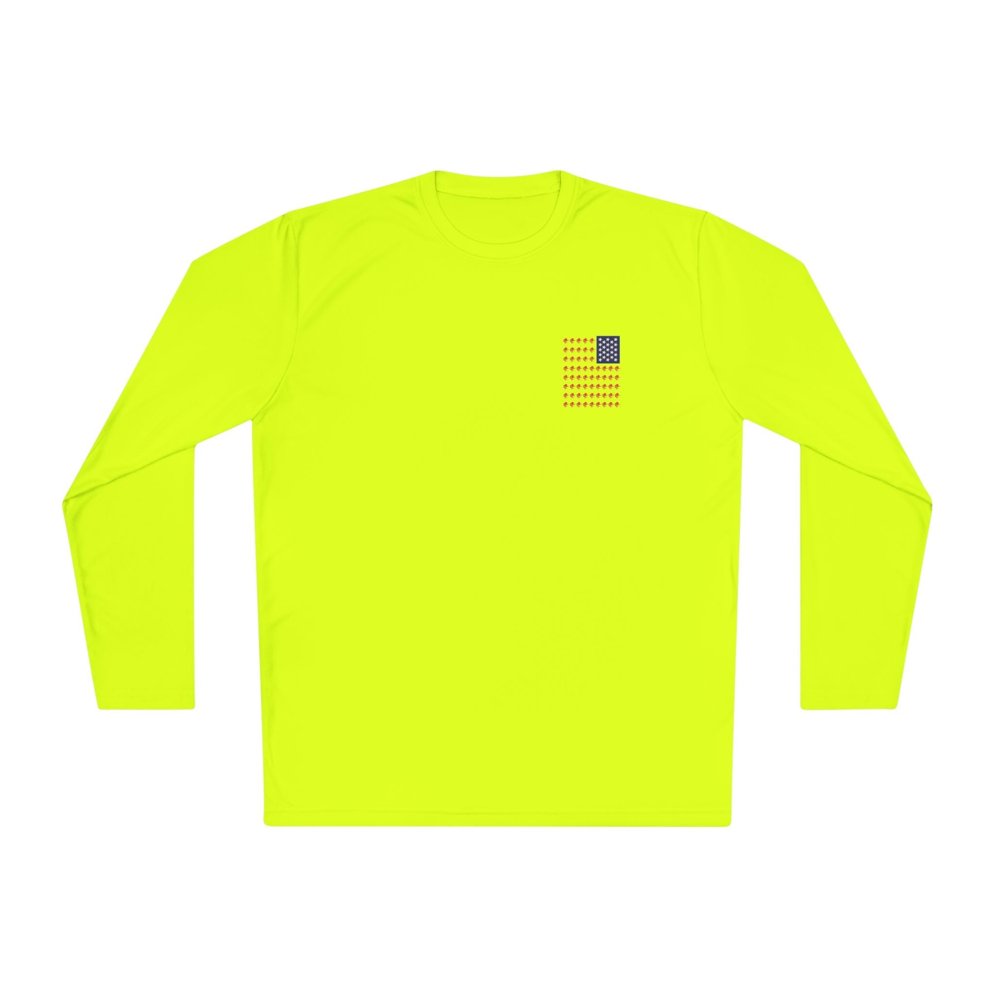Patriotic Fishing Long Sleeve Tee - Unisex Tee for Outdoor Adventures, Fishing Gear, Vacation Wear, Independence Day Gift, Casual Comfort - Get Tight Gear