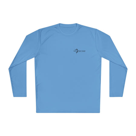 Patriotic Fishing Long Sleeve Tee - Unisex Tee for Outdoor Adventures, Fishing Gear, Vacation Wear, Independence Day Gift, Casual Comfort - Get Tight Gear