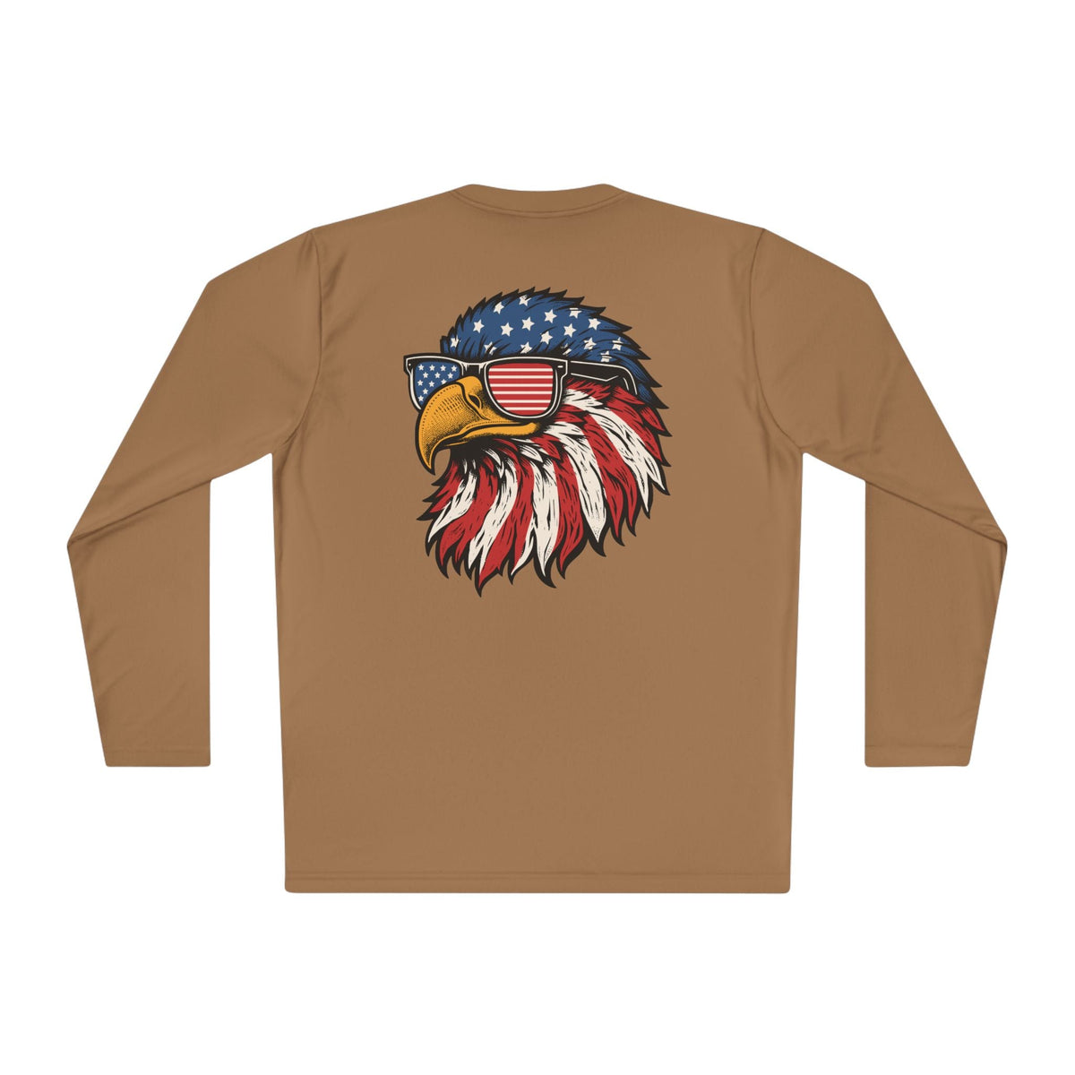 Patriotic Fishing Long Sleeve Tee - Unisex Tee for Outdoor Adventures, Fishing Gear, Vacation Wear, Independence Day Gift, Casual Comfort - Get Tight Gear