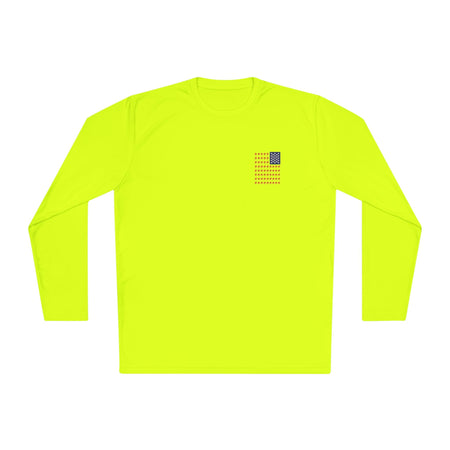 Patriotic Fishing Long Sleeve Tee - Unisex Tee for Outdoor Adventures, Fishing Gear, Vacation Wear, Independence Day Gift, Casual Comfort - Get Tight Gear