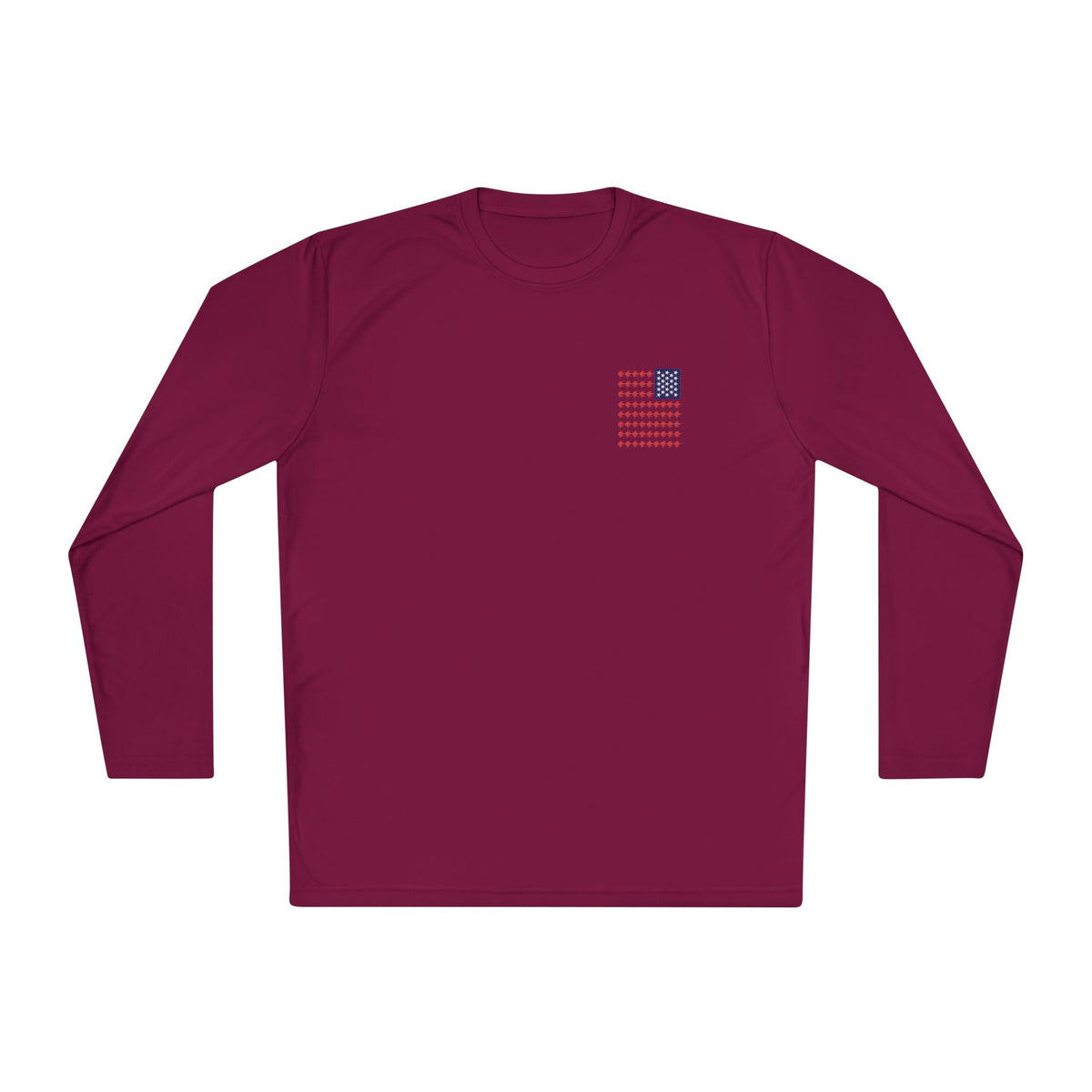 Patriotic Fishing Long Sleeve Tee - Unisex Tee for Outdoor Adventures, Fishing Gear, Vacation Wear, Independence Day Gift, Casual Comfort - Get Tight Gear