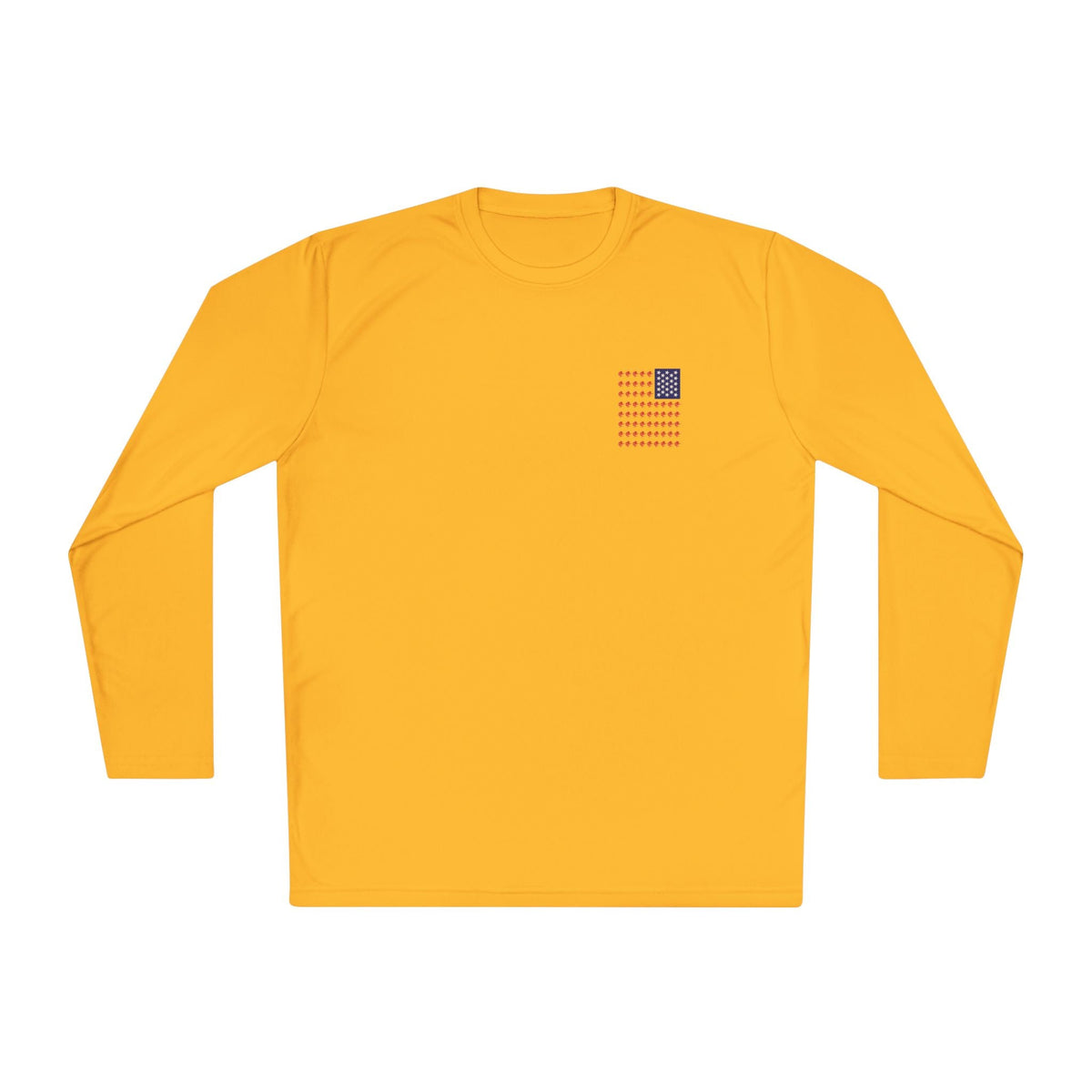 Patriotic Fishing Long Sleeve Tee - Unisex Tee for Outdoor Adventures, Fishing Gear, Vacation Wear, Independence Day Gift, Casual Comfort - Get Tight Gear