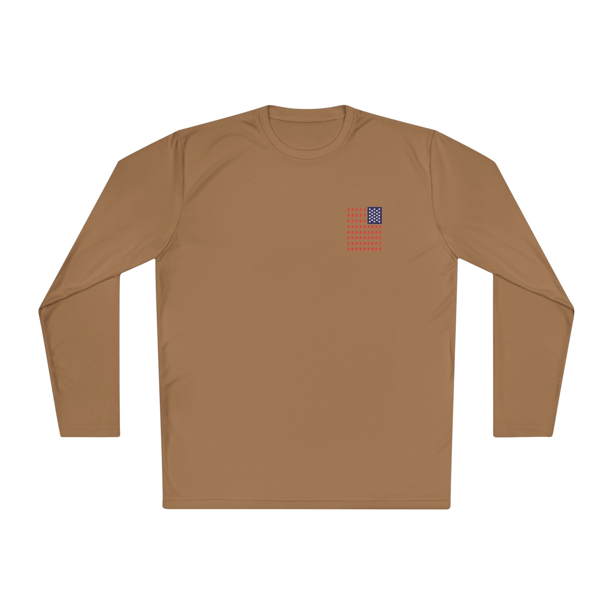 Patriotic Fishing Long Sleeve Tee - Unisex Tee for Outdoor Adventures, Fishing Gear, Vacation Wear, Independence Day Gift, Casual Comfort - Get Tight Gear