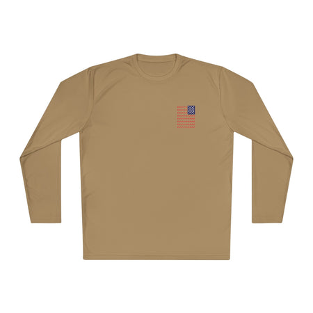 Patriotic Fishing Long Sleeve Tee - Unisex Tee for Outdoor Adventures, Fishing Gear, Vacation Wear, Independence Day Gift, Casual Comfort - Get Tight Gear