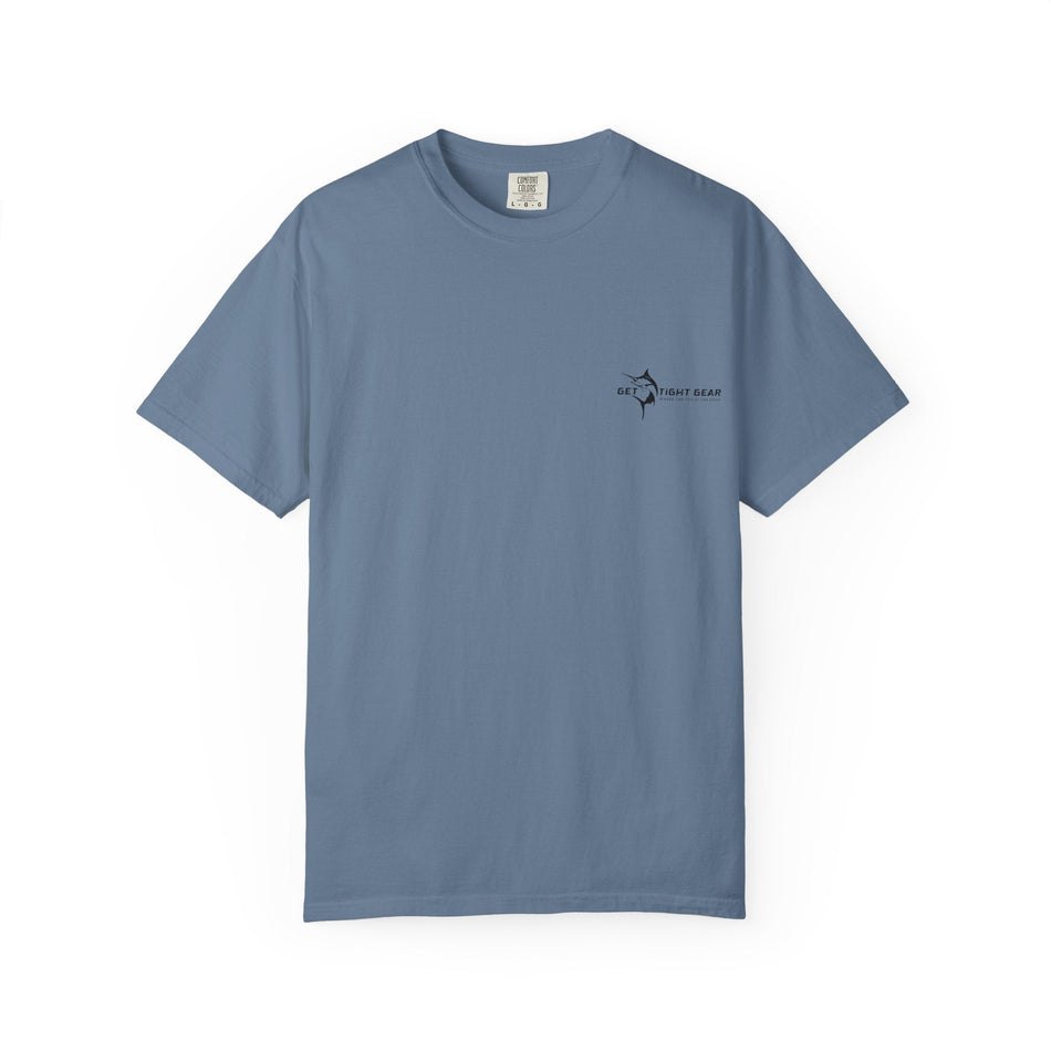 Patriotic Graphic Tee | Unisex T-Shirt for Independence Day, BBQs, Casual Outings, Fisherman Gift, Fourth of July Celebration - Get Tight Gear