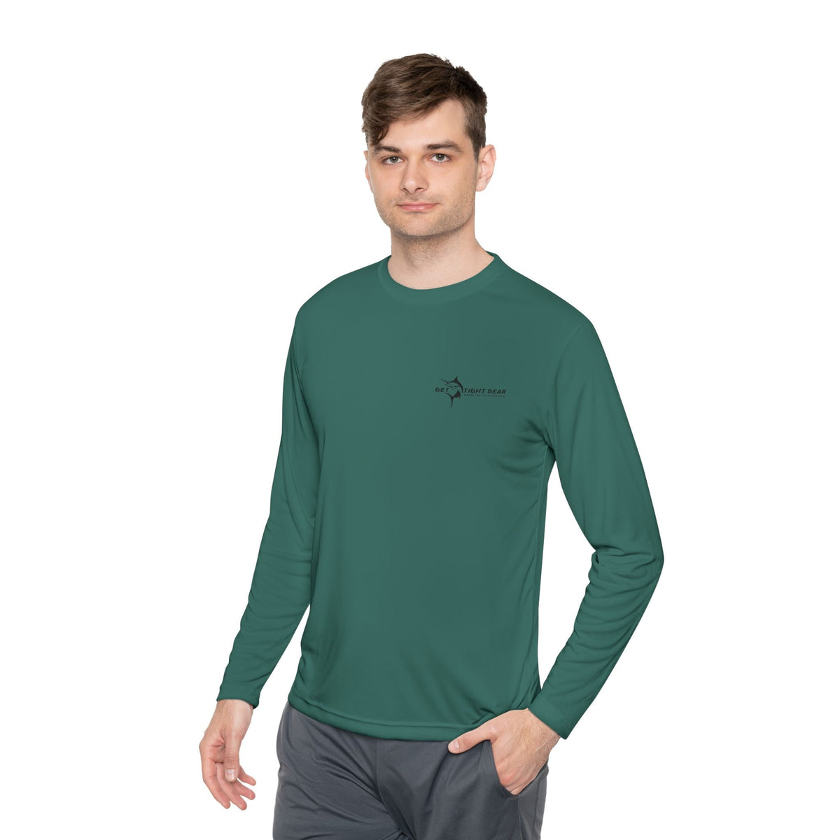 Patriotic Long Sleeve Fishing Shirt, 4th of July, fireworks, fishing - Get Tight Gear
