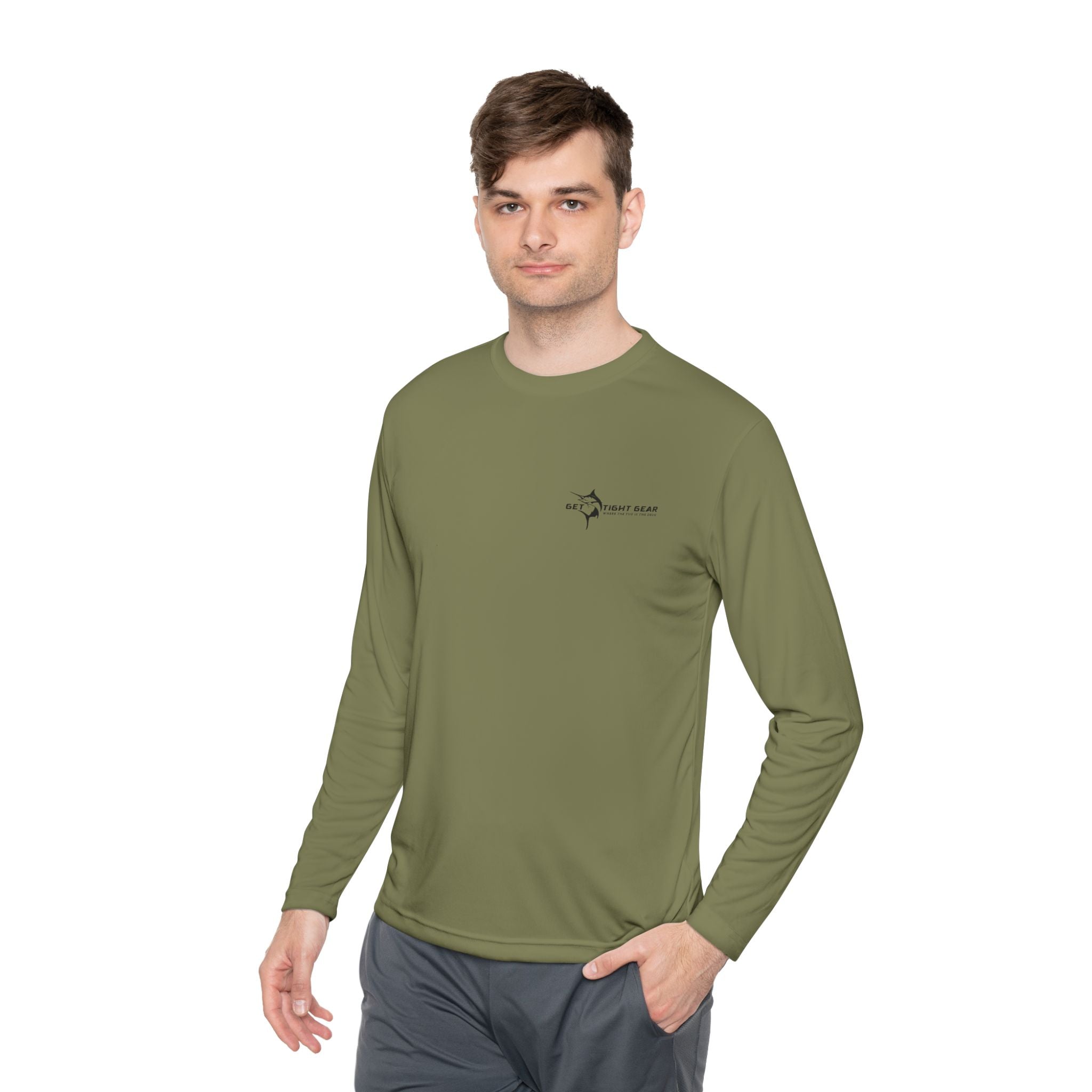 Patriotic Long Sleeve Fishing Shirt, 4th of July, fireworks, fishing - Get Tight Gear