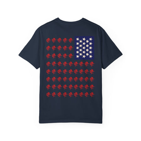 Patriotic Marlin Graphic T-Shirt, American Flag Tee, Summer Casual Wear, Unisex Gift, Independence Day Stylish Top - Get Tight Gear