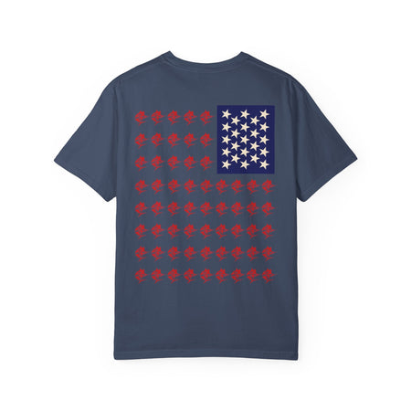 Patriotic Marlin Graphic T-Shirt, American Flag Tee, Summer Casual Wear, Unisex Gift, Independence Day Stylish Top - Get Tight Gear