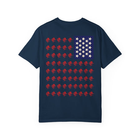 Patriotic Marlin Graphic T-Shirt, American Flag Tee, Summer Casual Wear, Unisex Gift, Independence Day Stylish Top - Get Tight Gear