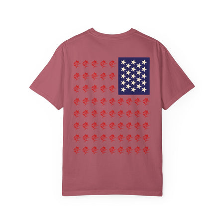 Patriotic Marlin Graphic T-Shirt, American Flag Tee, Summer Casual Wear, Unisex Gift, Independence Day Stylish Top - Get Tight Gear