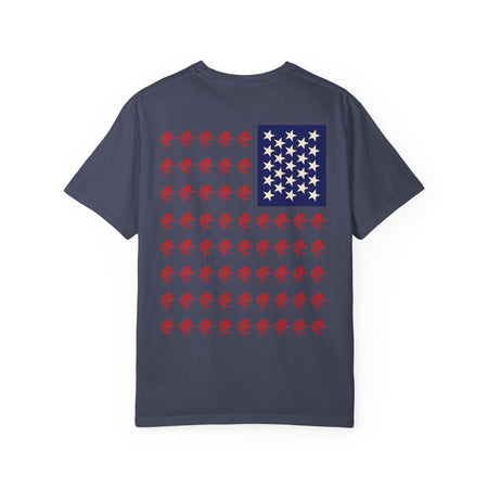 Patriotic Marlin Graphic T-Shirt, American Flag Tee, Summer Casual Wear, Unisex Gift, Independence Day Stylish Top - Get Tight Gear