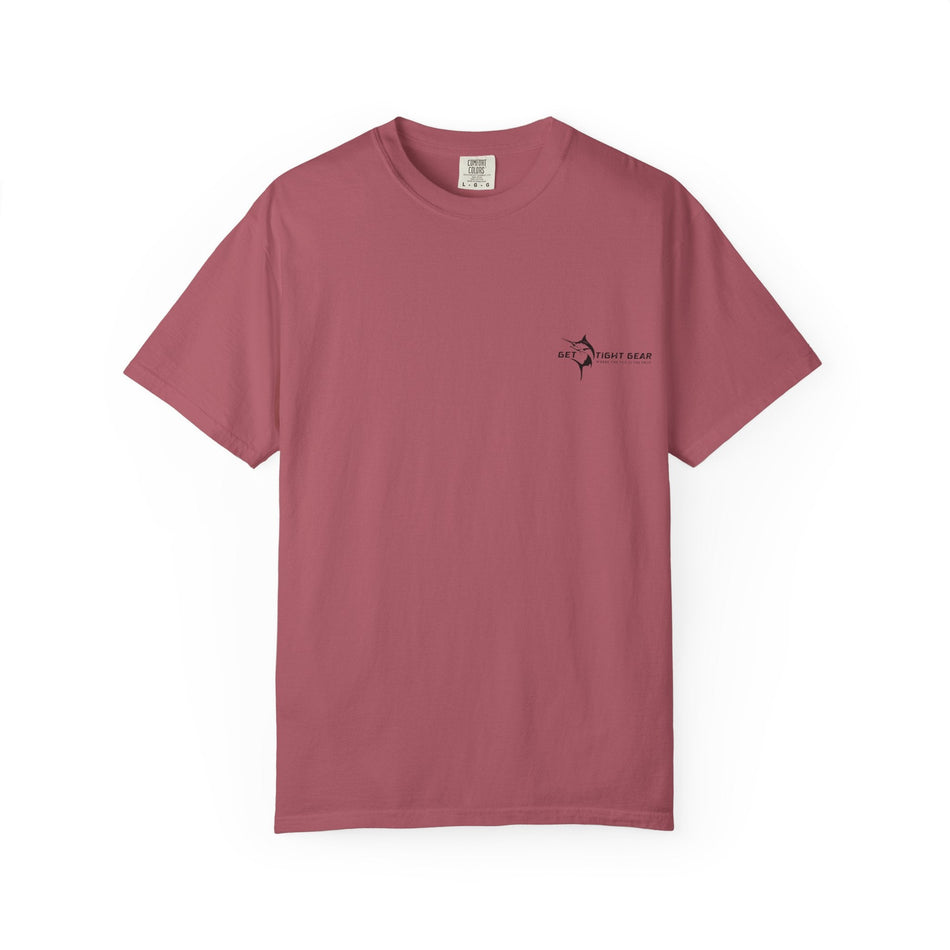 Patriotic Marlin Graphic T-Shirt, American Flag Tee, Summer Casual Wear, Unisex Gift, Independence Day Stylish Top - Get Tight Gear