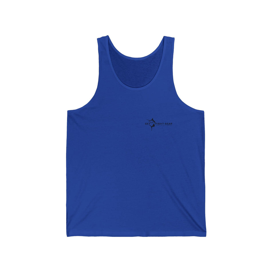 Patriotic Unisex Jersey Tank - America Since 1776, Summer Apparel, 4th of July Shirt, Beach Party Top, USA Pride Wear - Get Tight Gear