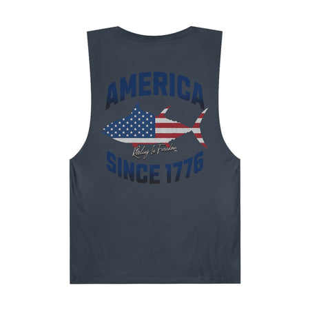 Patriotic Unisex Tank Top | Independence Day Apparel, Summer Beachwear, USA Graphic Tee, Fourth of July Outfit, Casual Wear - Get Tight Gear
