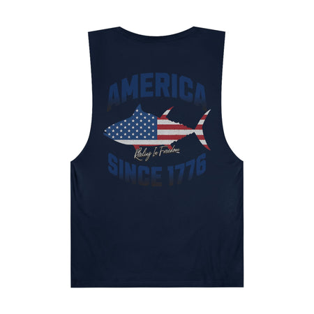 Patriotic Unisex Tank Top | Independence Day Apparel, Summer Beachwear, USA Graphic Tee, Fourth of July Outfit, Casual Wear - Get Tight Gear