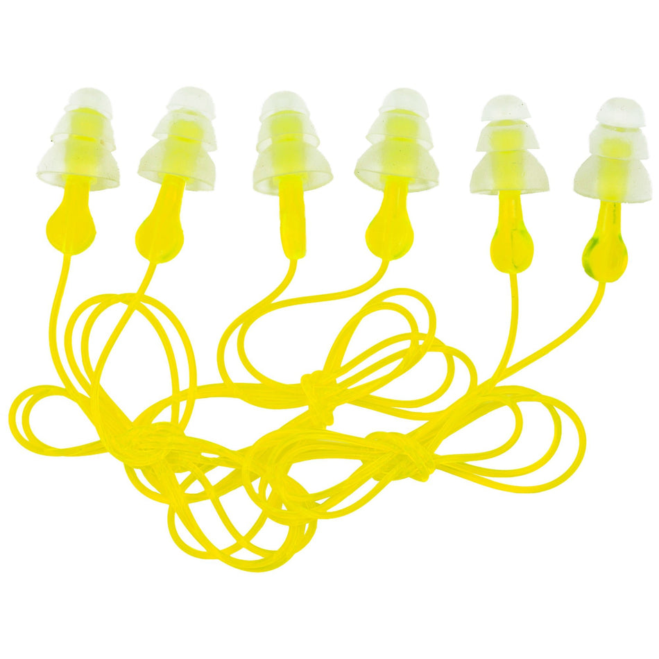 PELTOR REUSE TRI - FLANGE EARPLUGS 3PK - Get Tight Gear