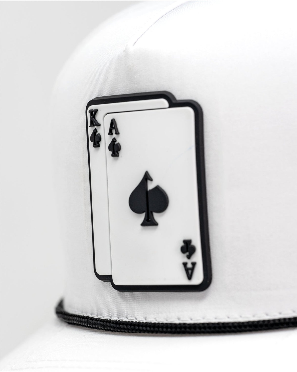 Perforated Rope Hat - AK - White - Get Tight Gear