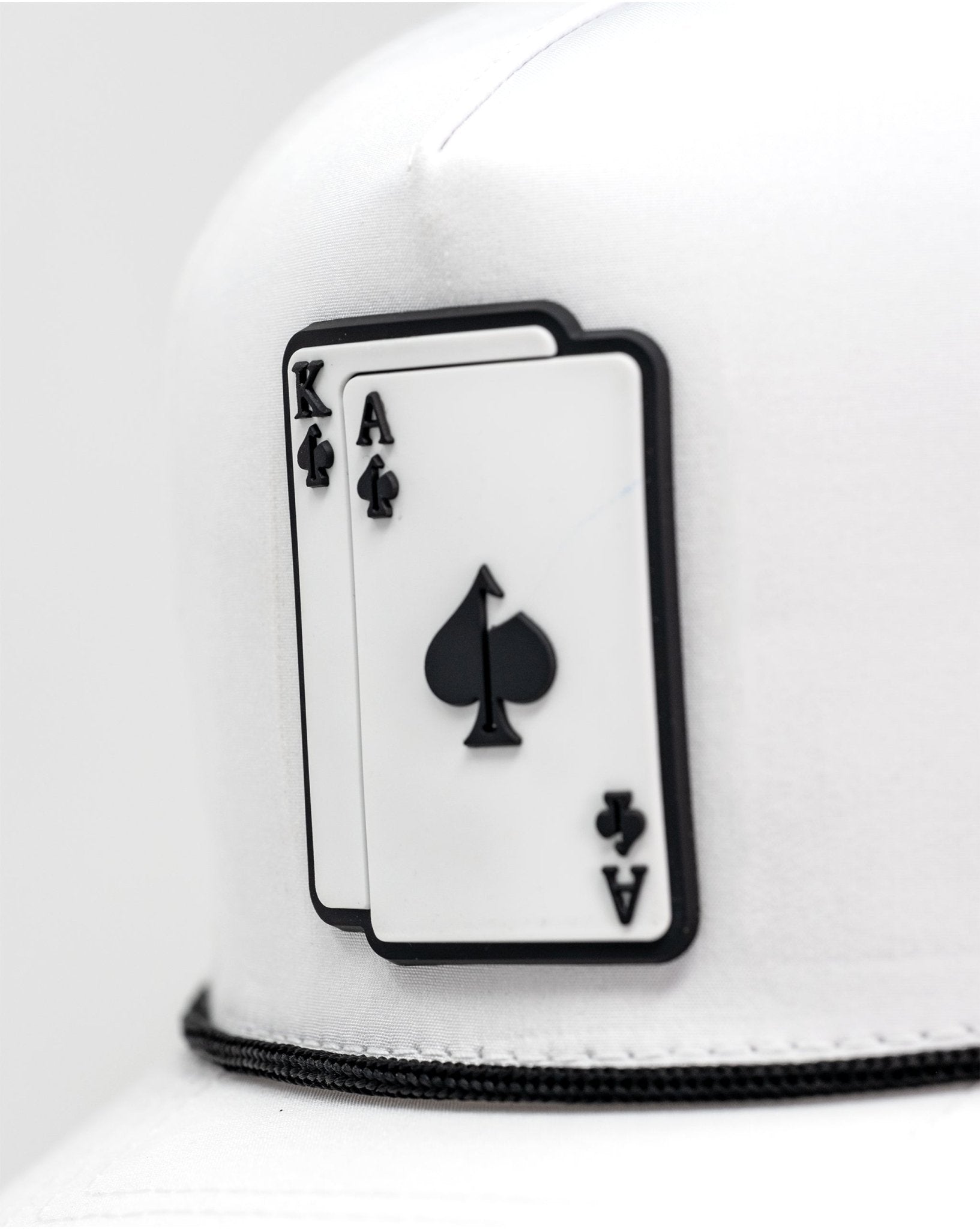 Perforated Rope Hat - AK - White - Get Tight Gear
