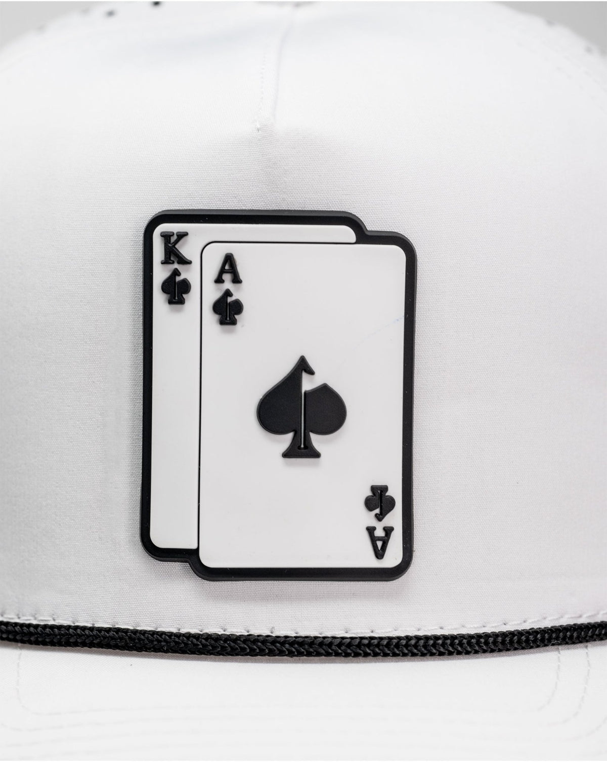 Perforated Rope Hat - AK - White - Get Tight Gear