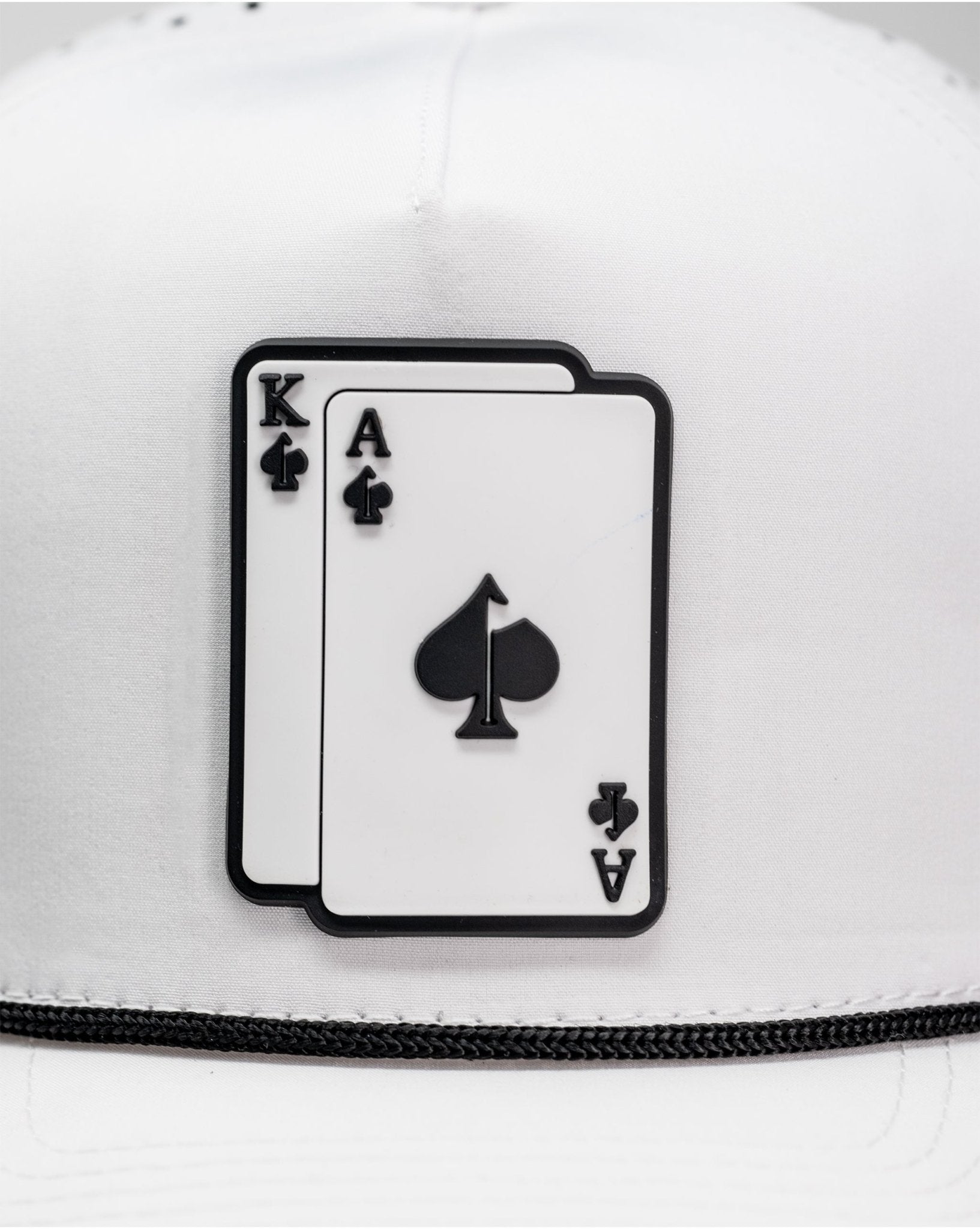 Perforated Rope Hat - AK - White - Get Tight Gear