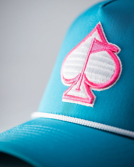 Perforated Rope Hat - Baby Blue - Get Tight Gear