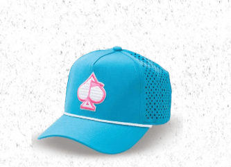 Perforated Rope Hat - Baby Blue - Get Tight Gear
