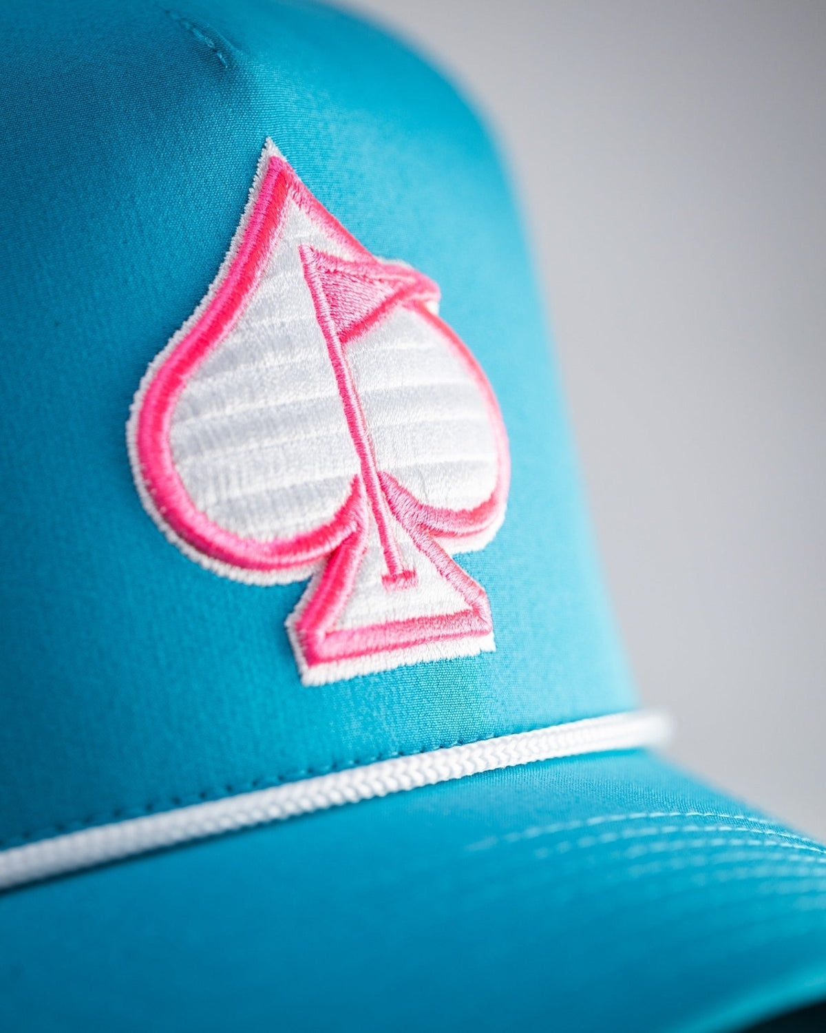 Perforated Rope Hat - Baby Blue - Get Tight Gear
