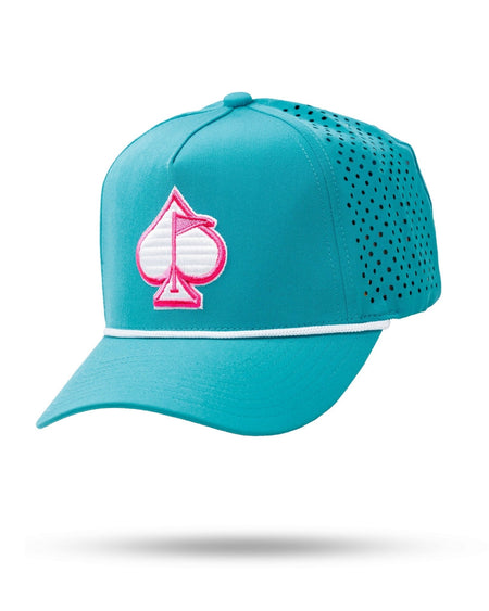 Perforated Rope Hat - Baby Blue - Get Tight Gear