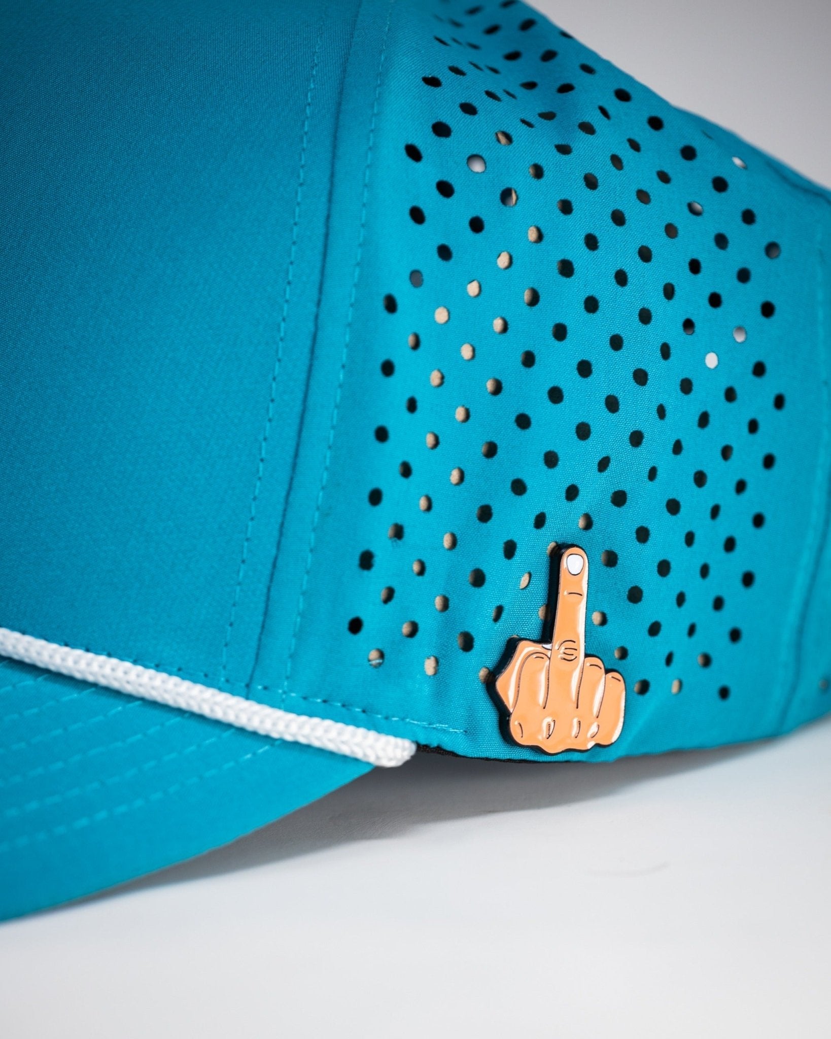 Perforated Rope Hat - Baby Blue - Get Tight Gear