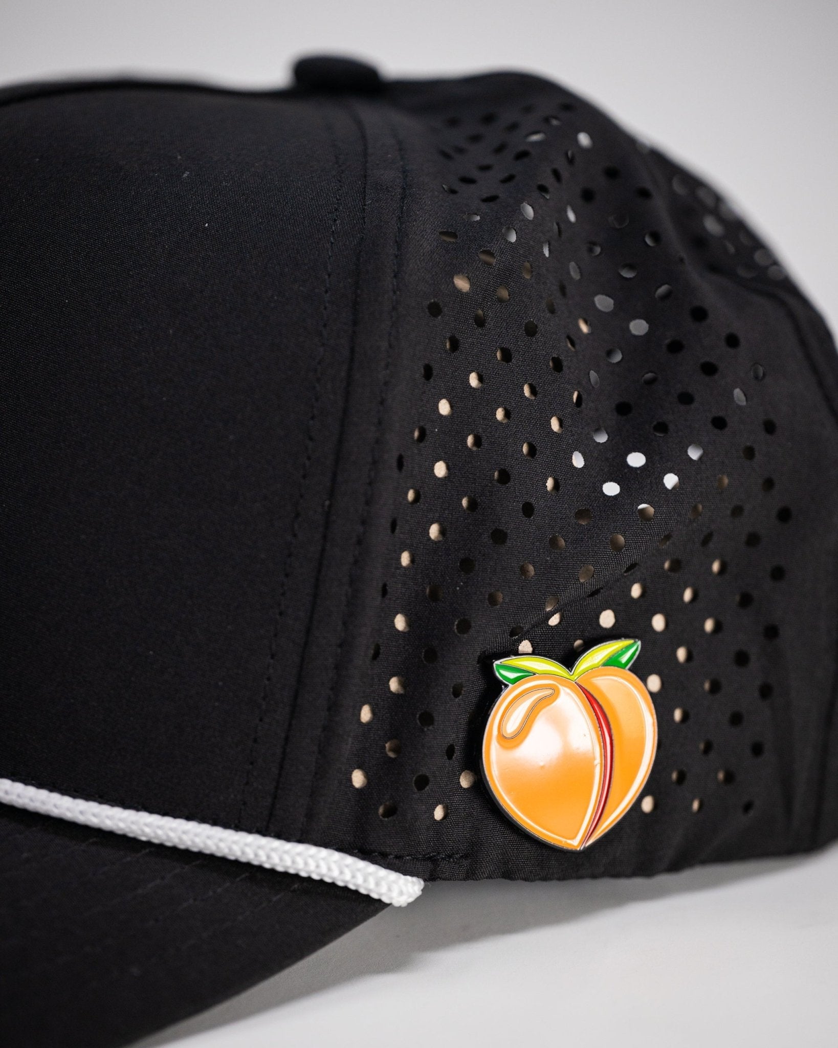 Perforated Rope Hat - Black - Get Tight Gear