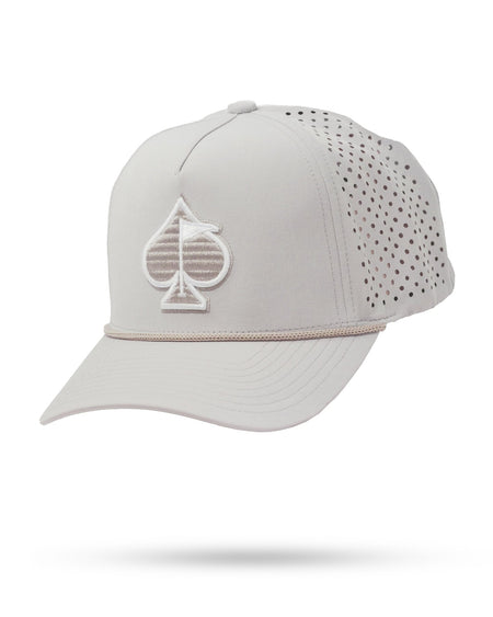 Perforated Rope Hat - Bone - Get Tight Gear