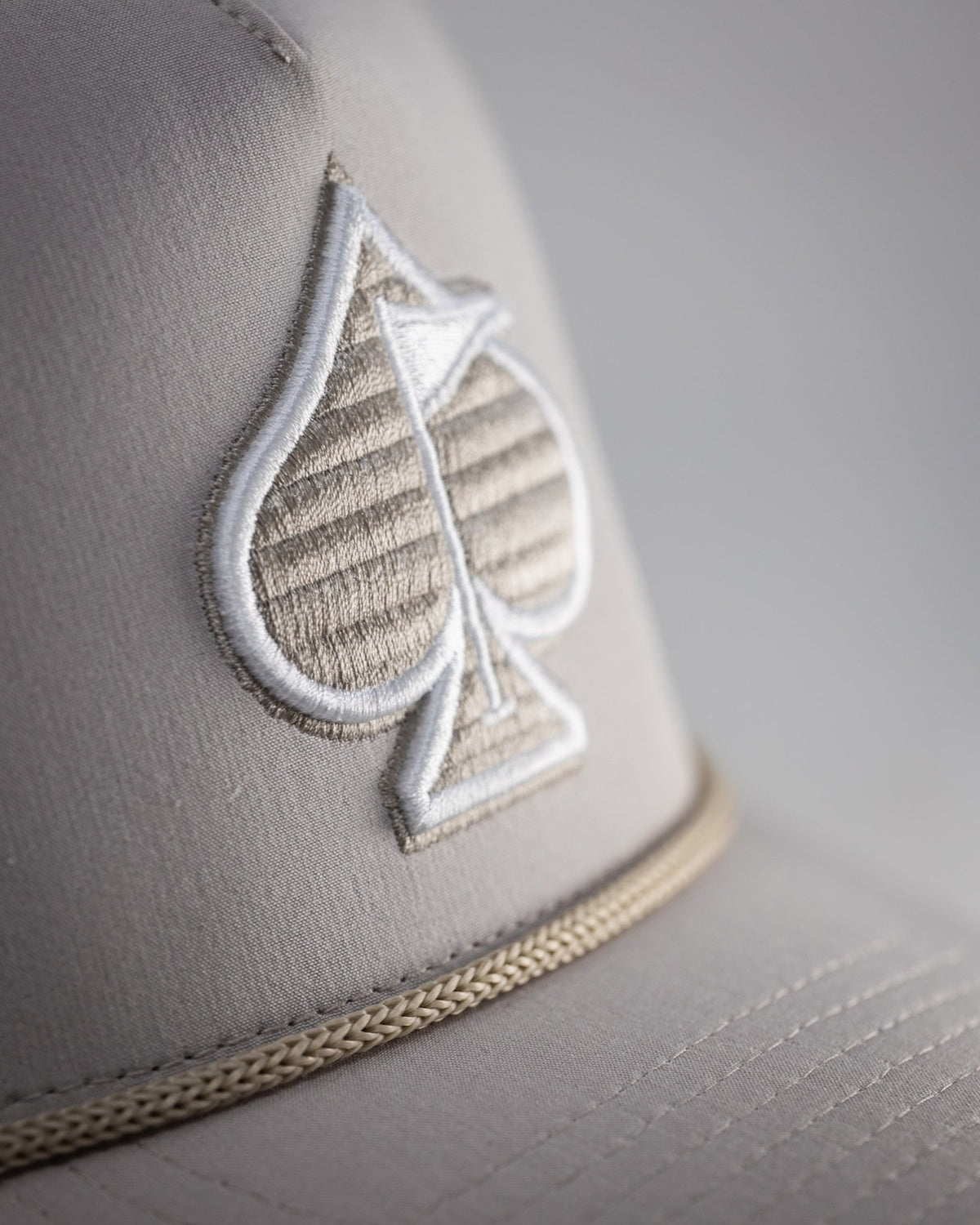 Perforated Rope Hat - Bone - Get Tight Gear