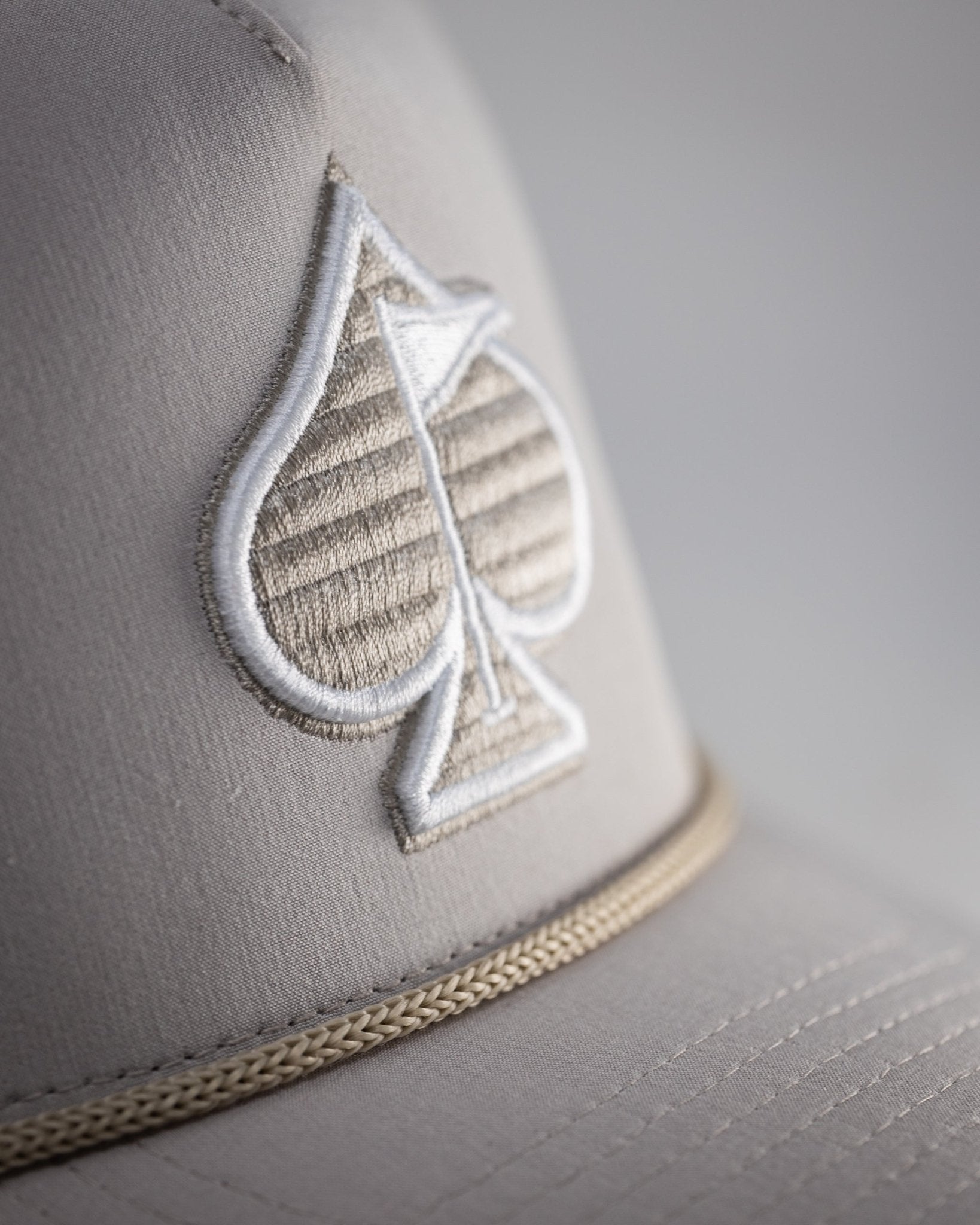 Perforated Rope Hat - Bone - Get Tight Gear
