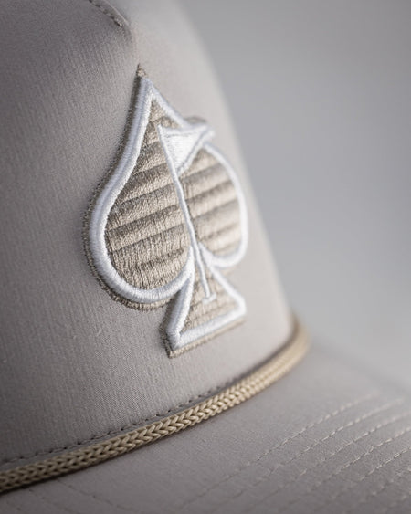 Perforated Rope Hat - Bone - Get Tight Gear