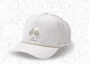 Perforated Rope Hat - Bone - Get Tight Gear