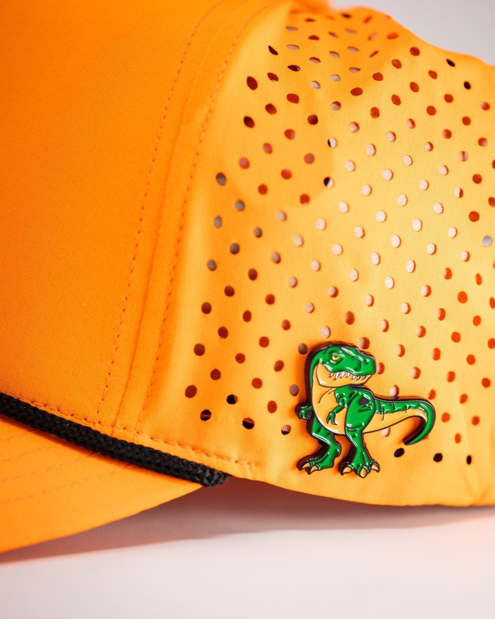 Perforated Rope Hat - Highlighter Orange - Get Tight Gear