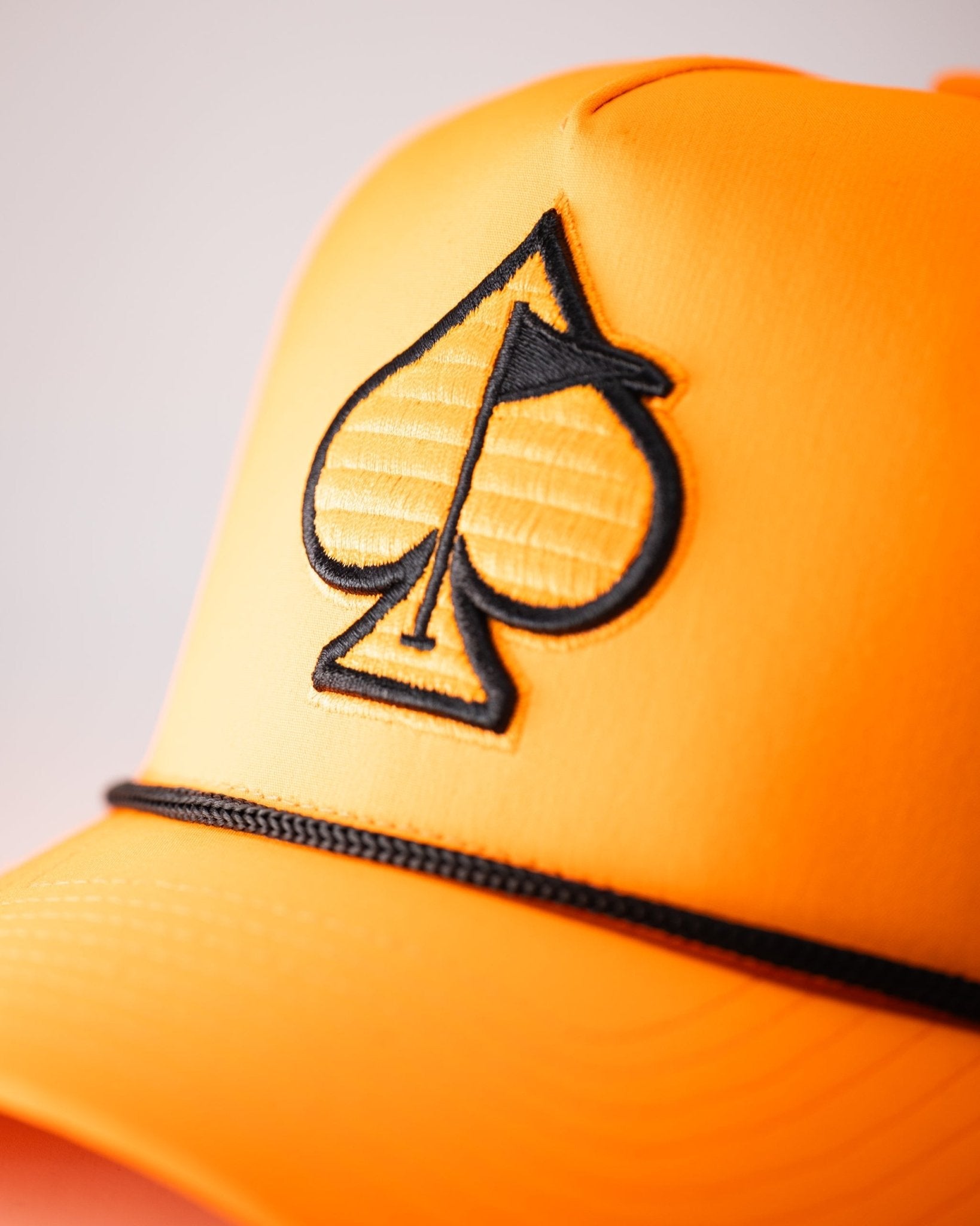 Perforated Rope Hat - Highlighter Orange - Get Tight Gear