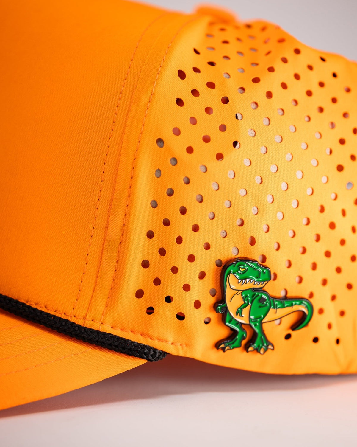 Perforated Rope Hat - Highlighter Orange - Get Tight Gear