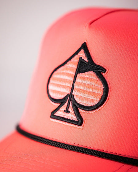 Perforated Rope Hat - Highlighter Pink - Get Tight Gear