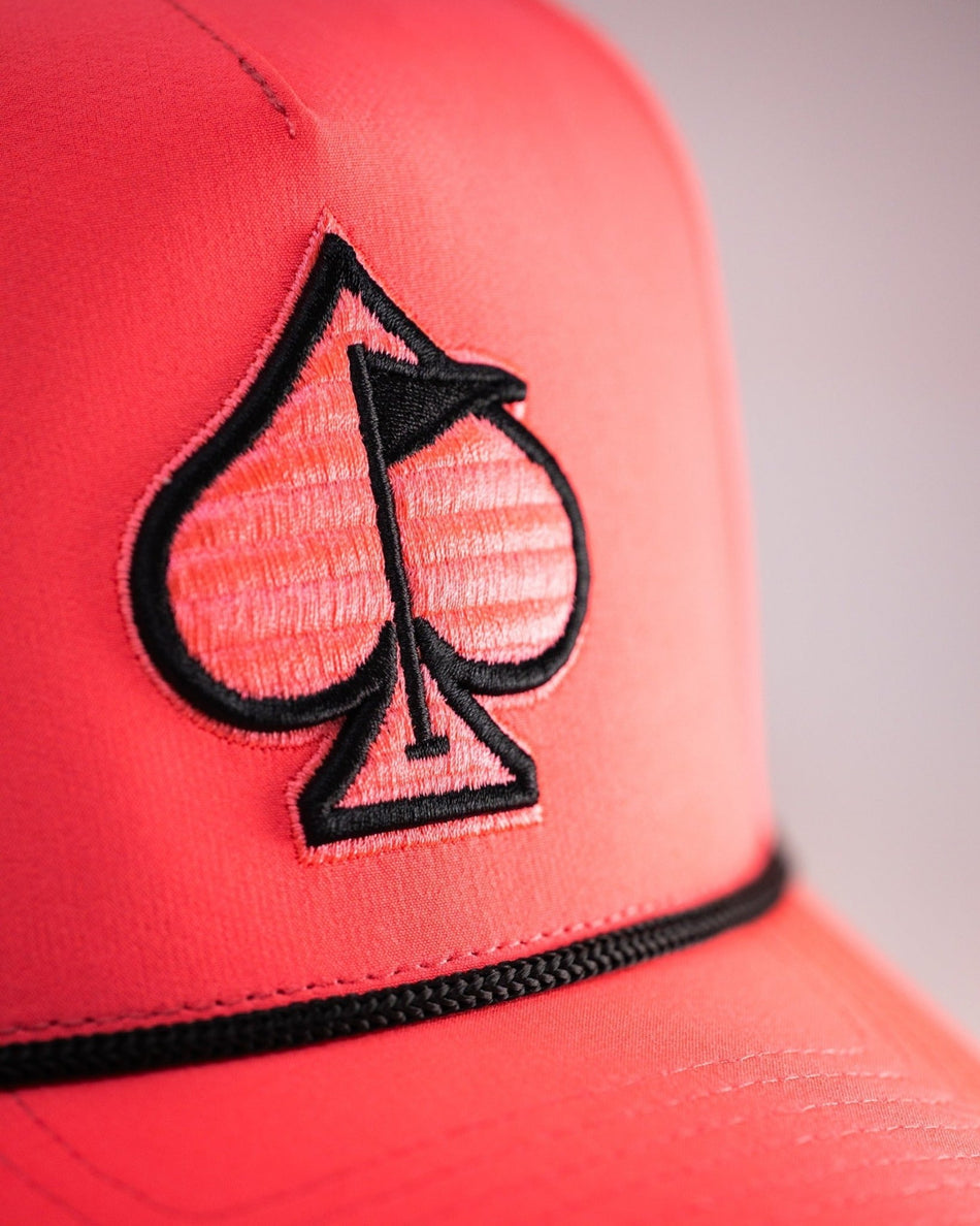 Perforated Rope Hat - Highlighter Pink - Get Tight Gear